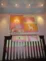 Baby Nursery Ceiling Clouds and Wall Mural
